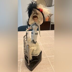 Barbie Porcelain Figurine Eliza Doolittle Musical